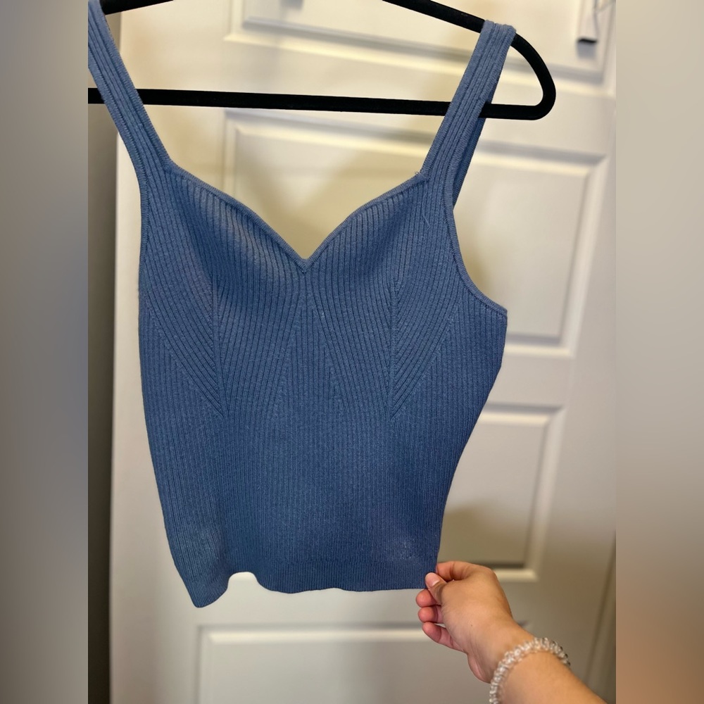 Abercrombie & Fitch Sweetheart Sweater Tank Size Large